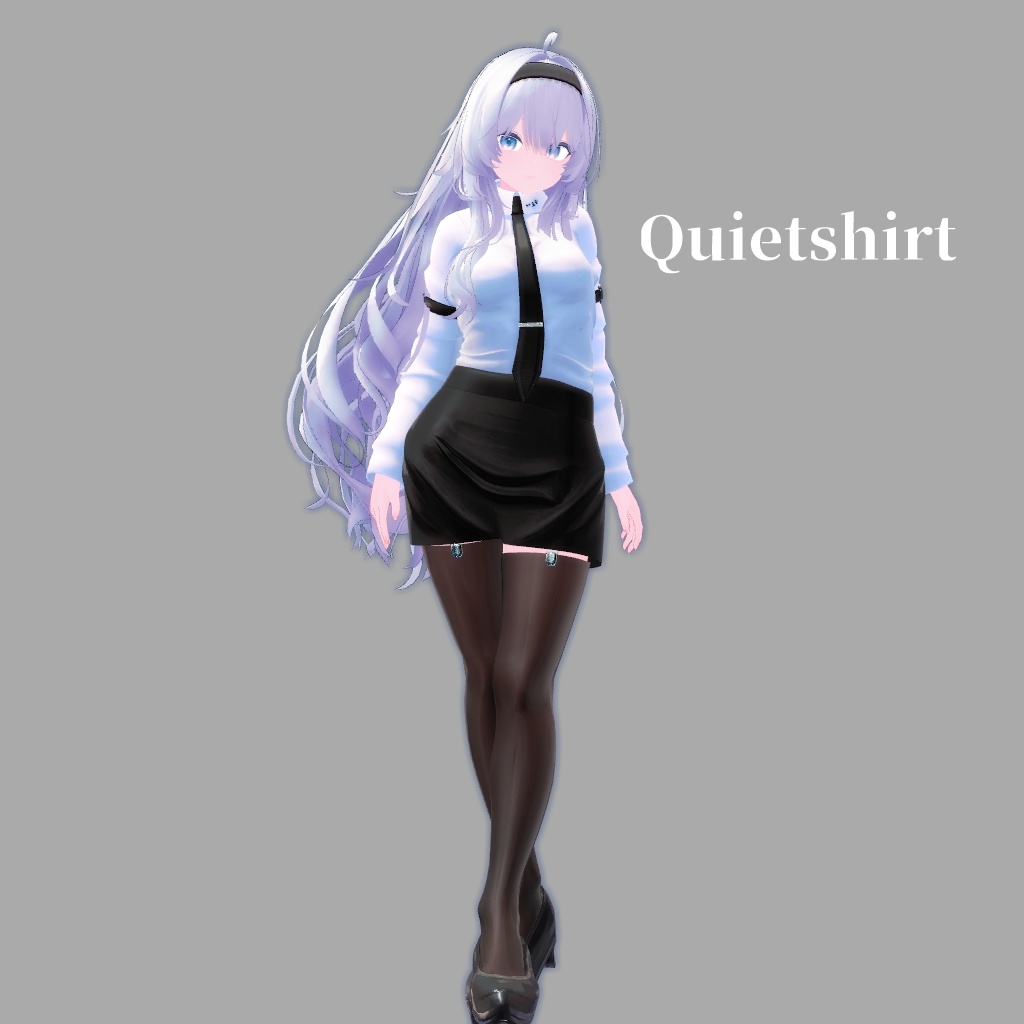 サポート終了【VRChat想定】Quietshirt【お着替え用】