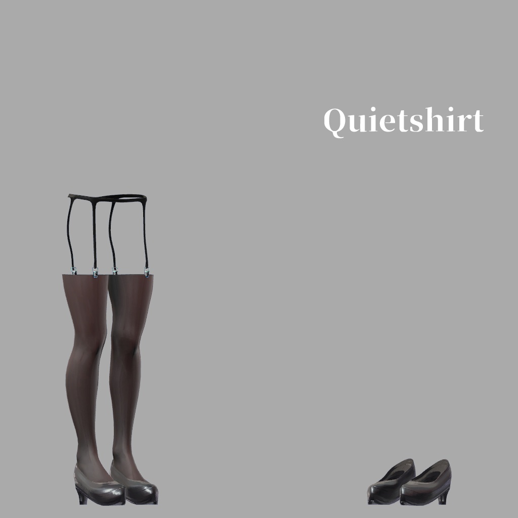 サポート終了【VRChat想定】Quietshirt【お着替え用】