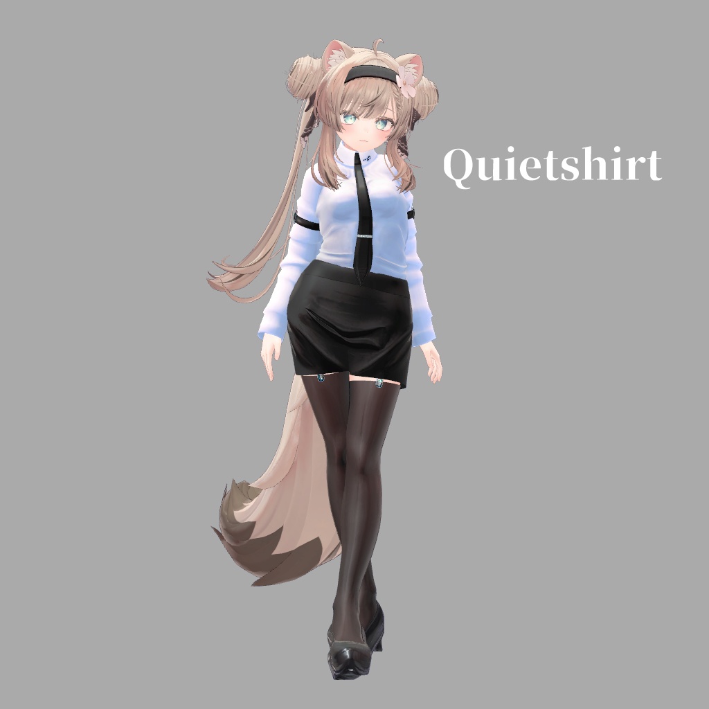 サポート終了【VRChat想定】Quietshirt【お着替え用】