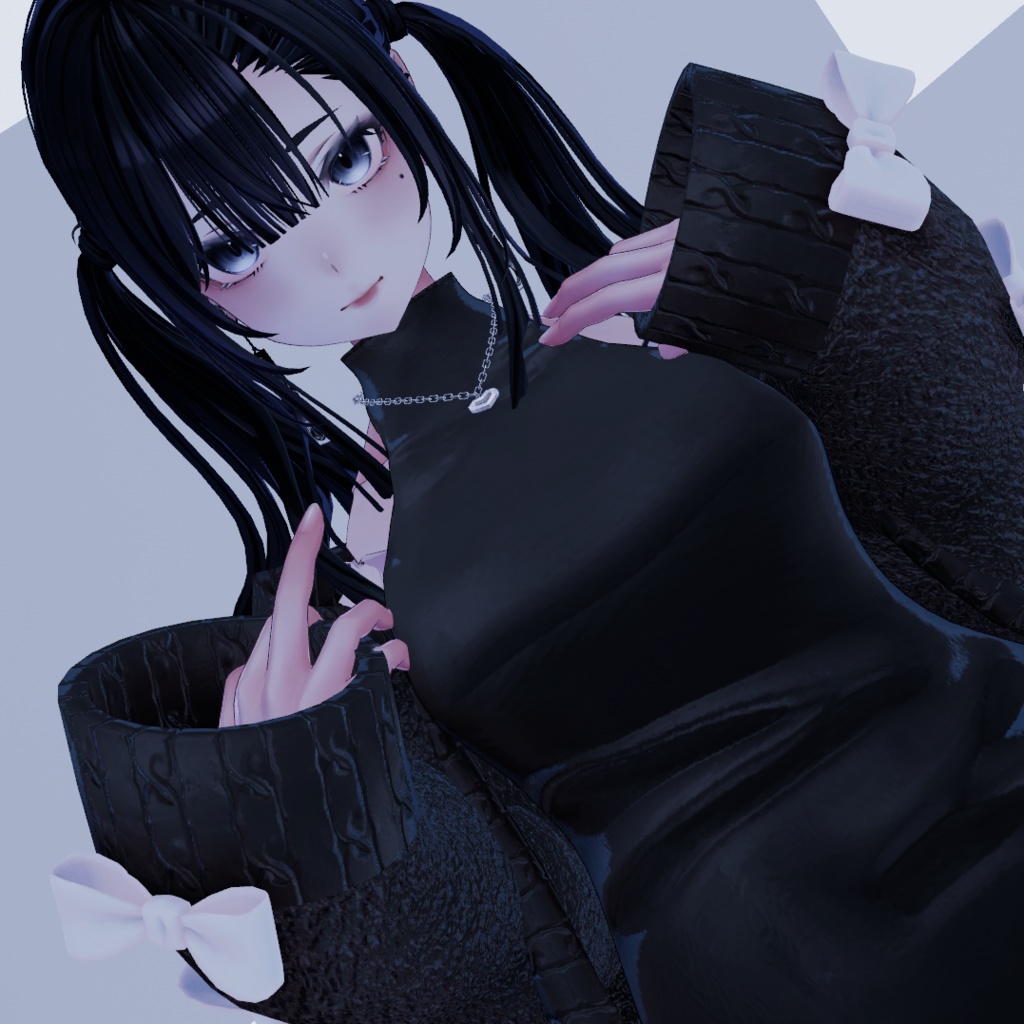 【複数アバター対応】KnitDress