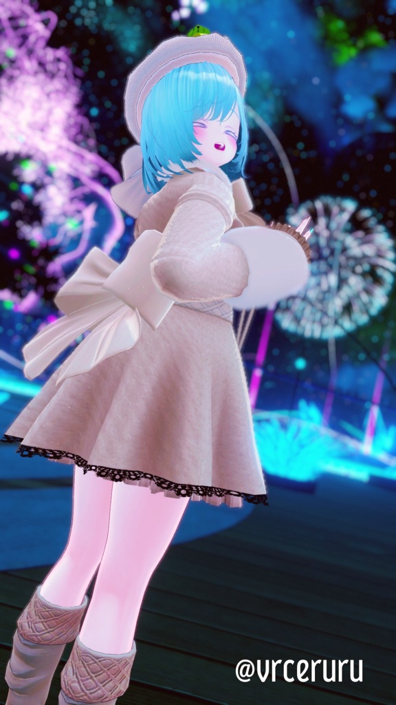 【複数アバター対応】RibbonCoat