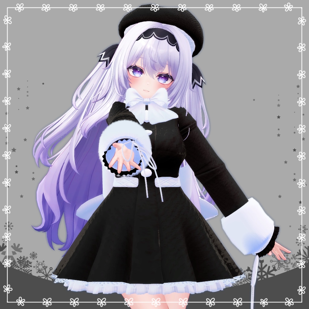 【複数アバター対応】RibbonCoat