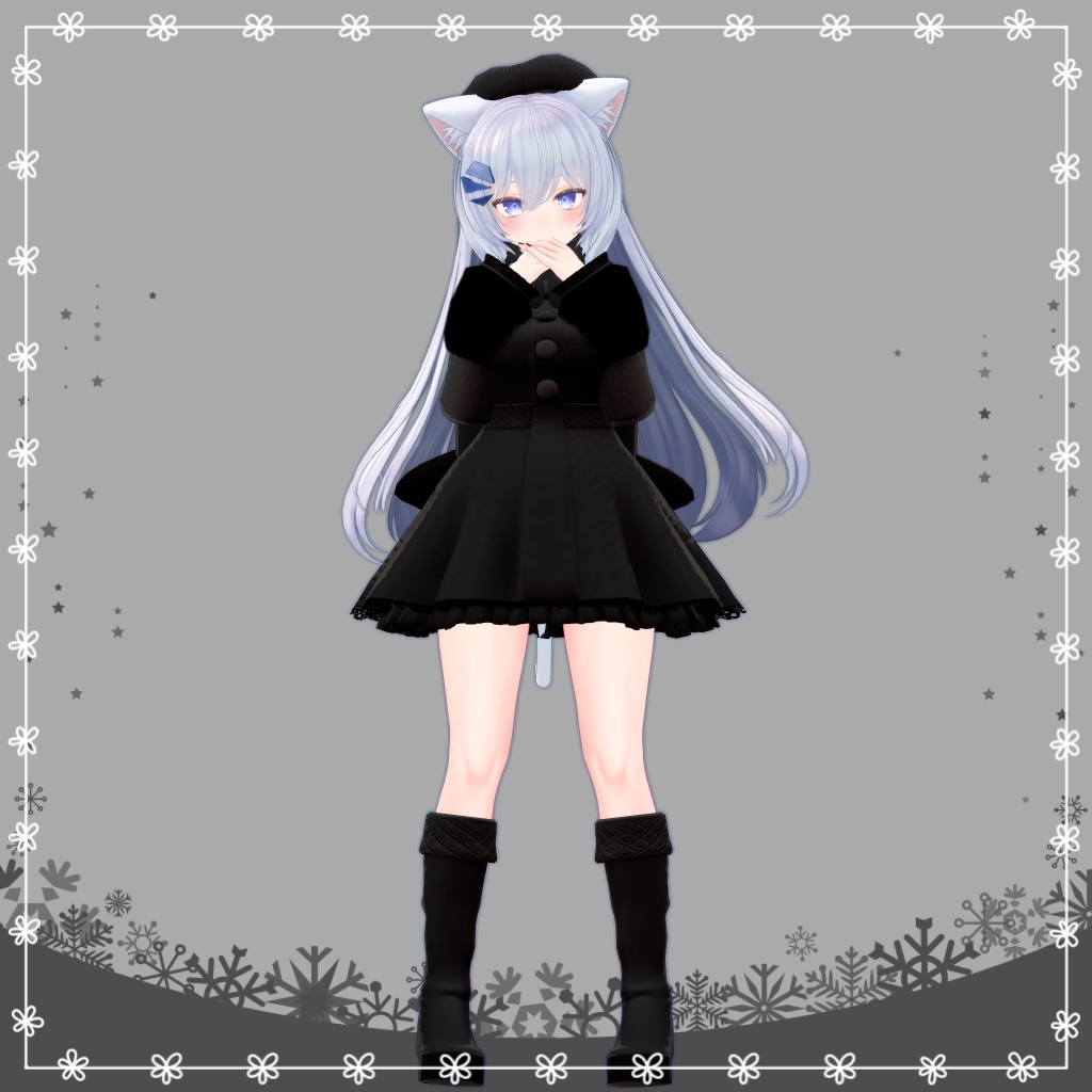 【複数アバター対応】RibbonCoat