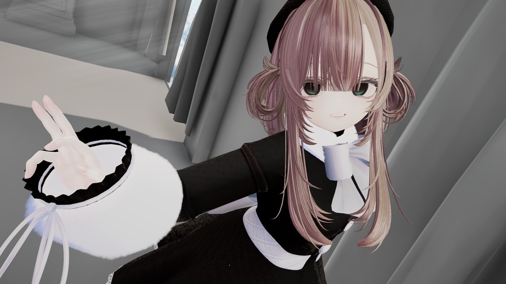 【複数アバター対応】RibbonCoat