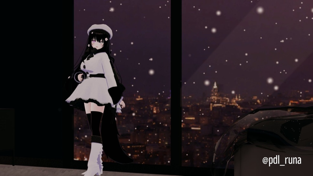 【複数アバター対応】RibbonCoat