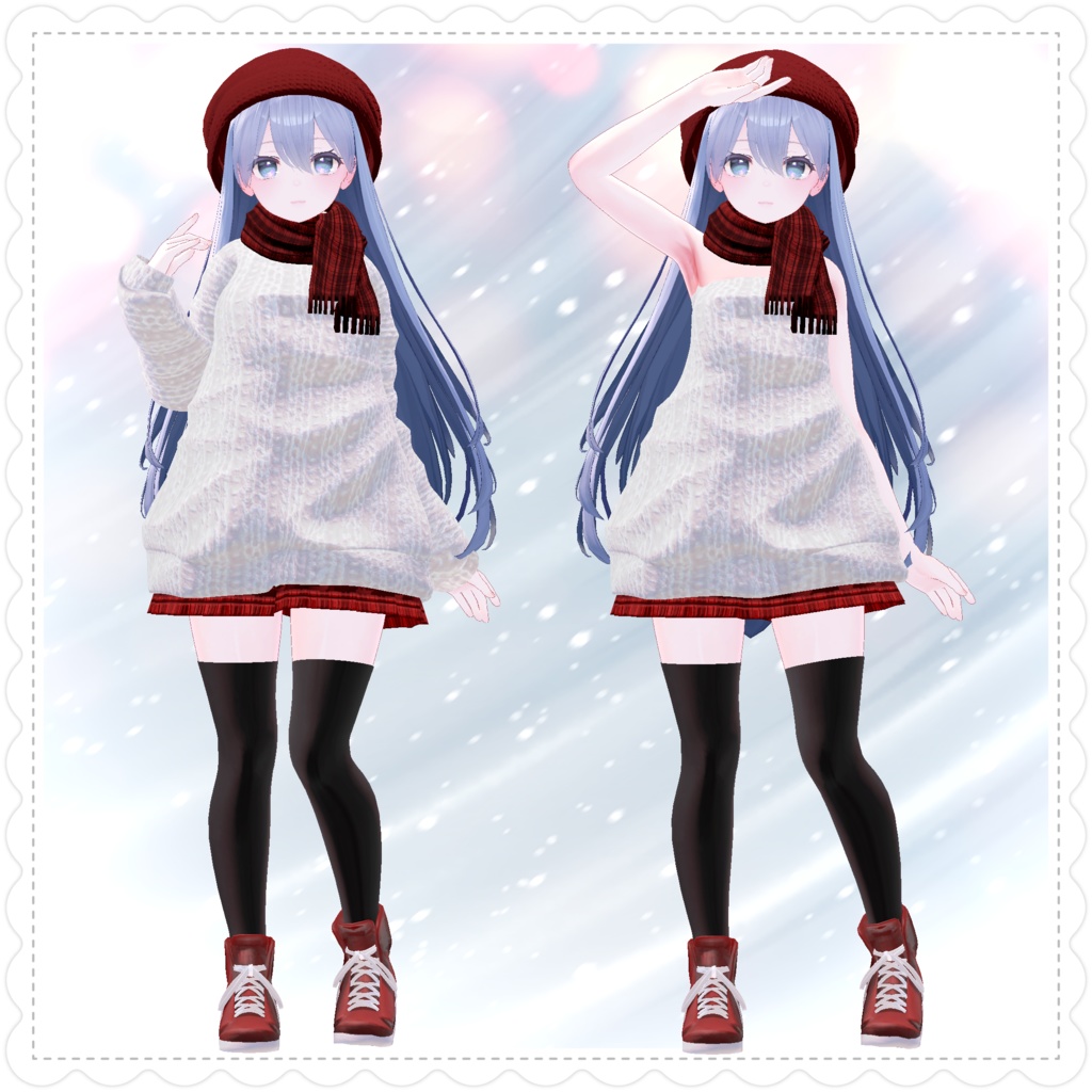 【複数アバター対応】drop winter