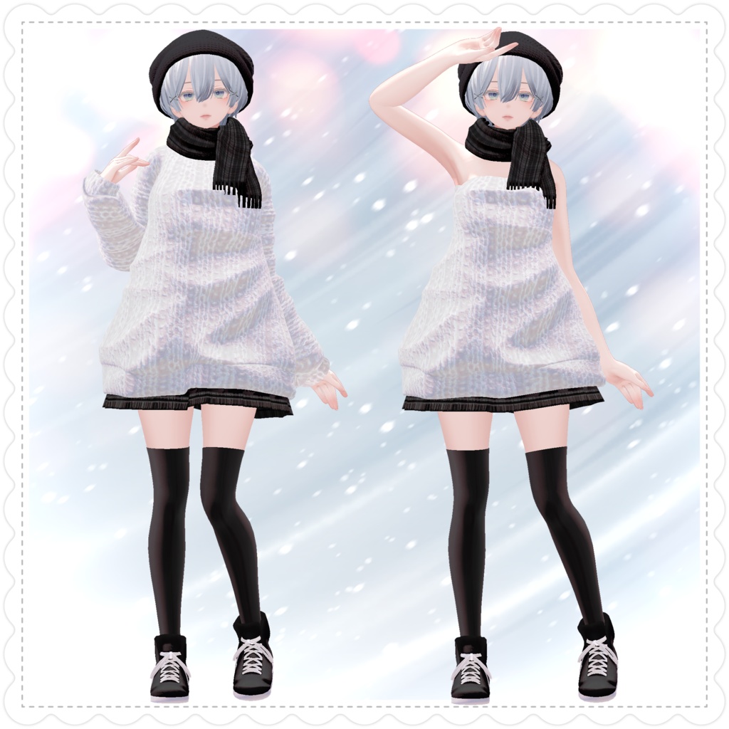 【複数アバター対応】drop winter