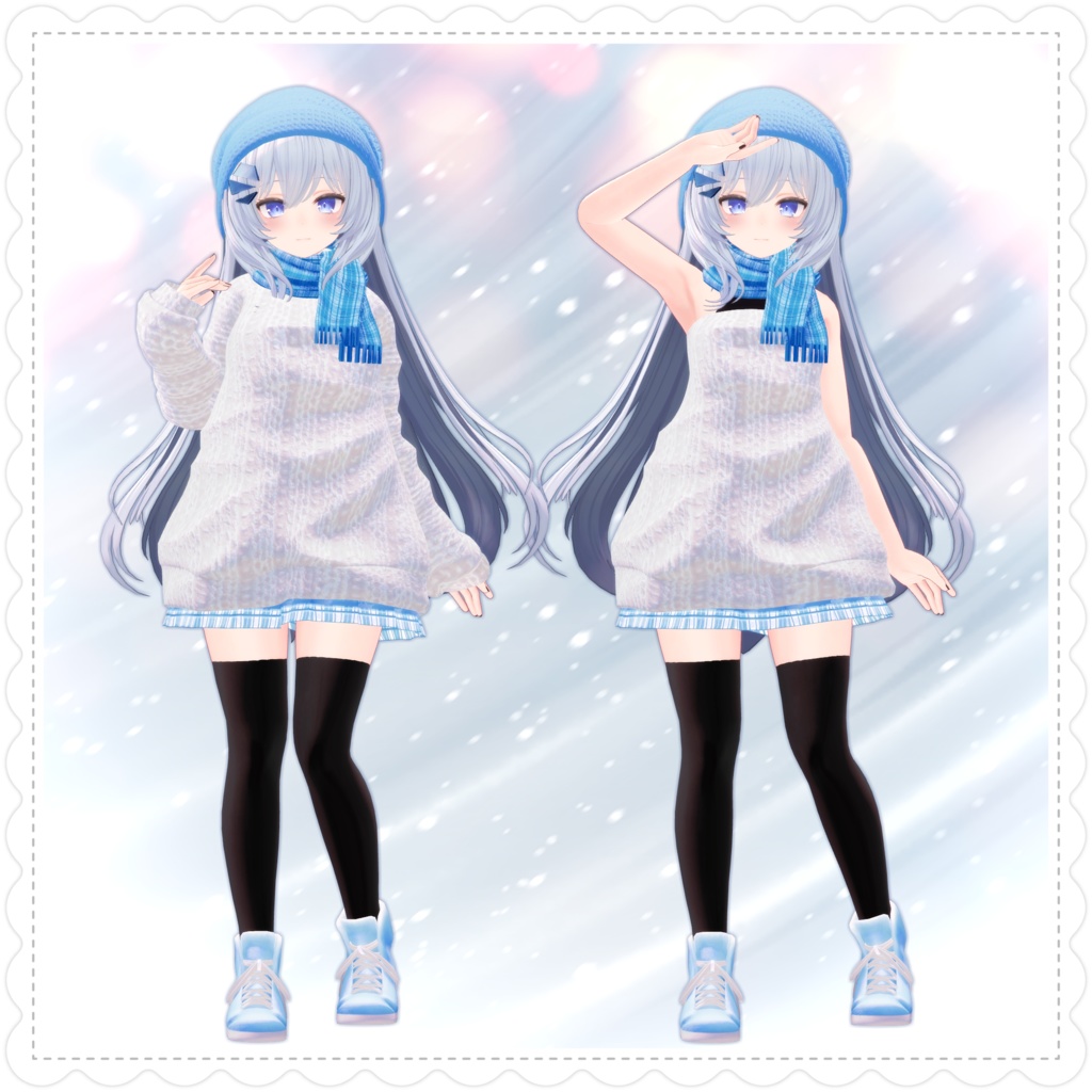 【複数アバター対応】drop winter