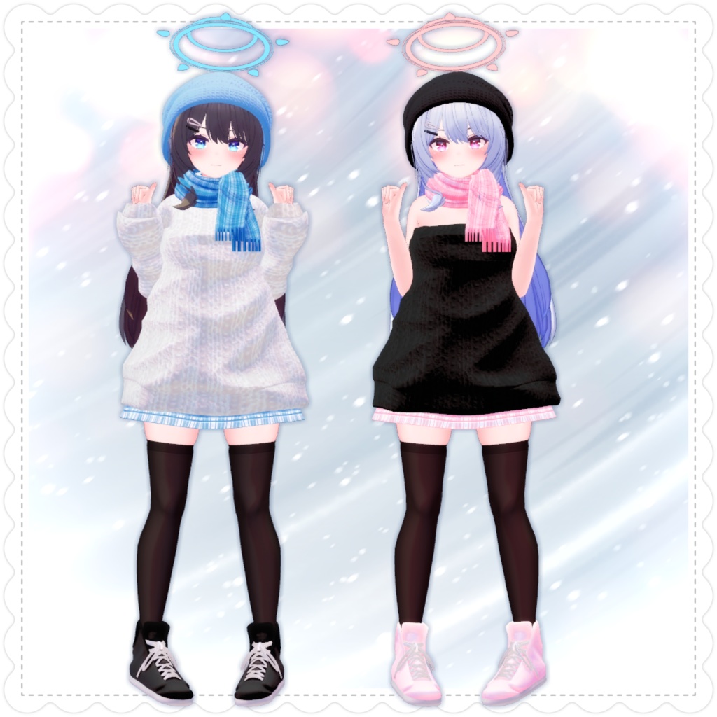 【複数アバター対応】drop winter