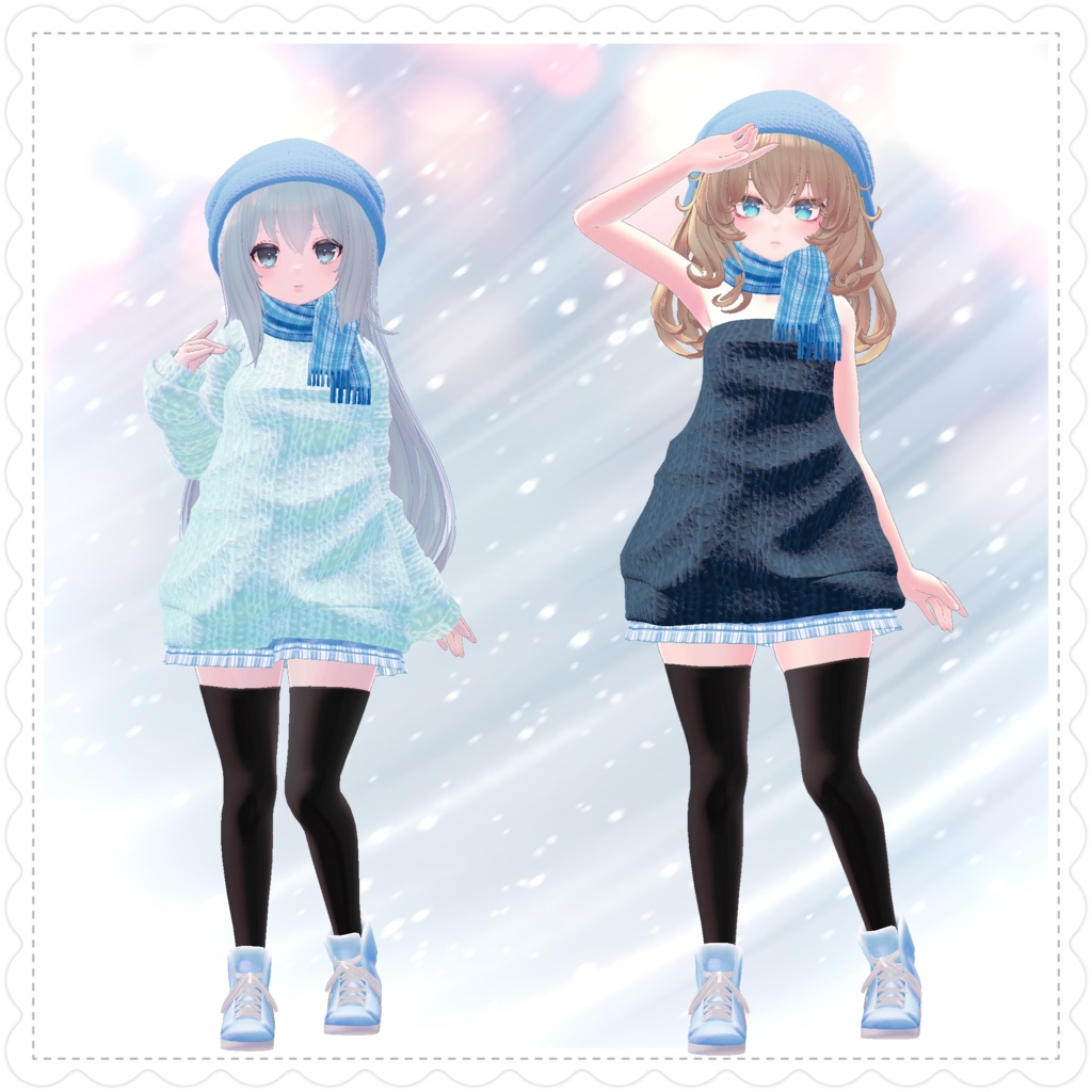 【複数アバター対応】drop winter