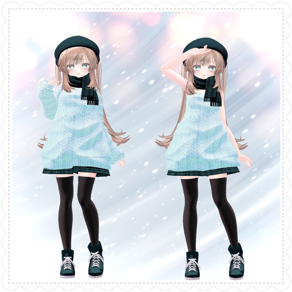 【複数アバター対応】drop winter