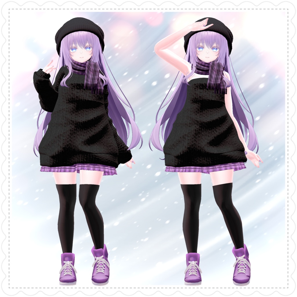 【複数アバター対応】drop winter