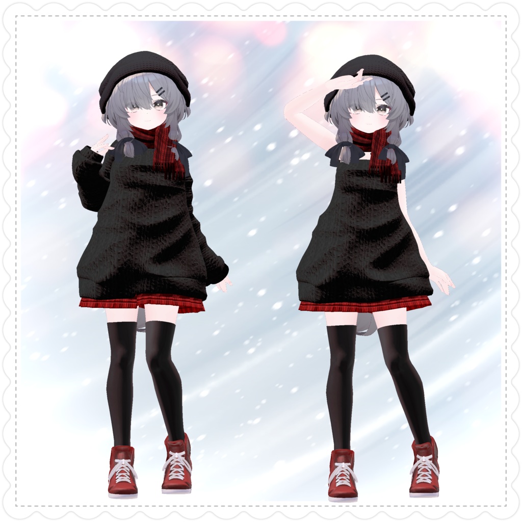 【複数アバター対応】drop winter