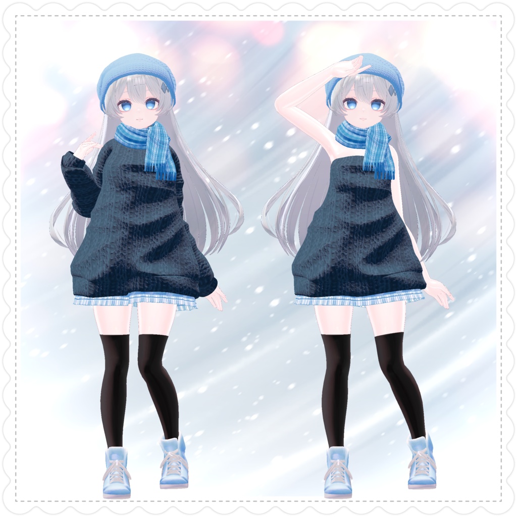 【複数アバター対応】drop winter