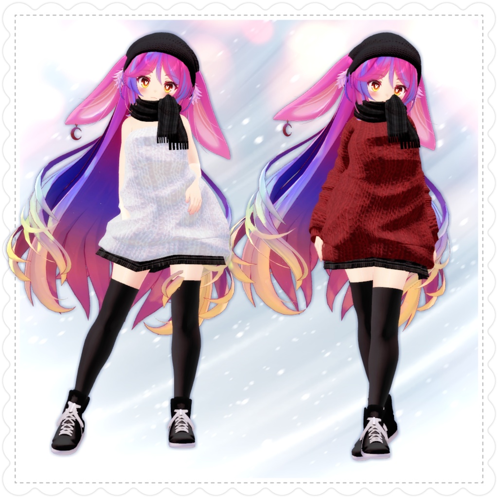 【複数アバター対応】drop winter