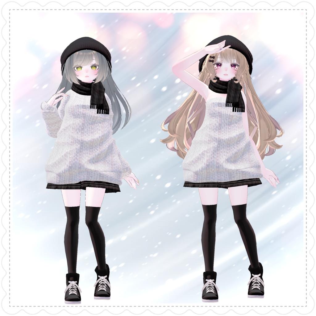 【複数アバター対応】drop winter