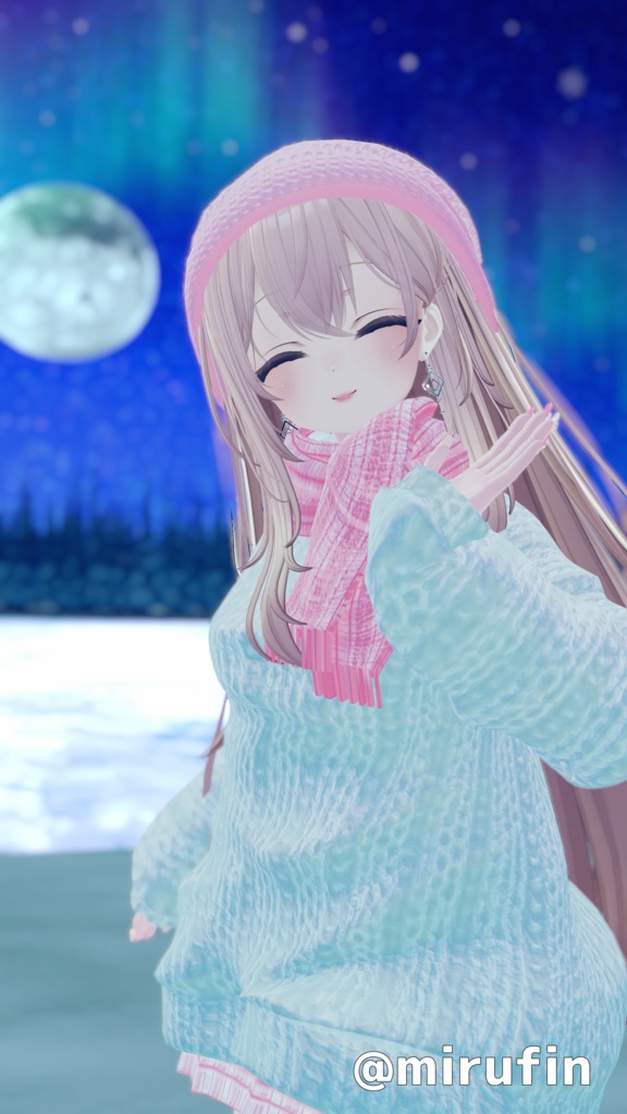 【複数アバター対応】drop winter