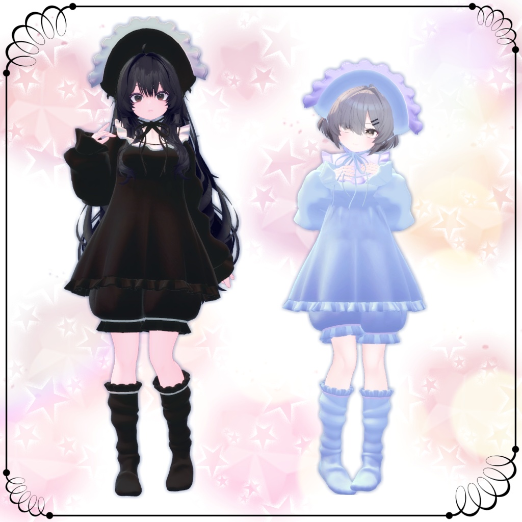 【複数アバター対応】すやすやドール