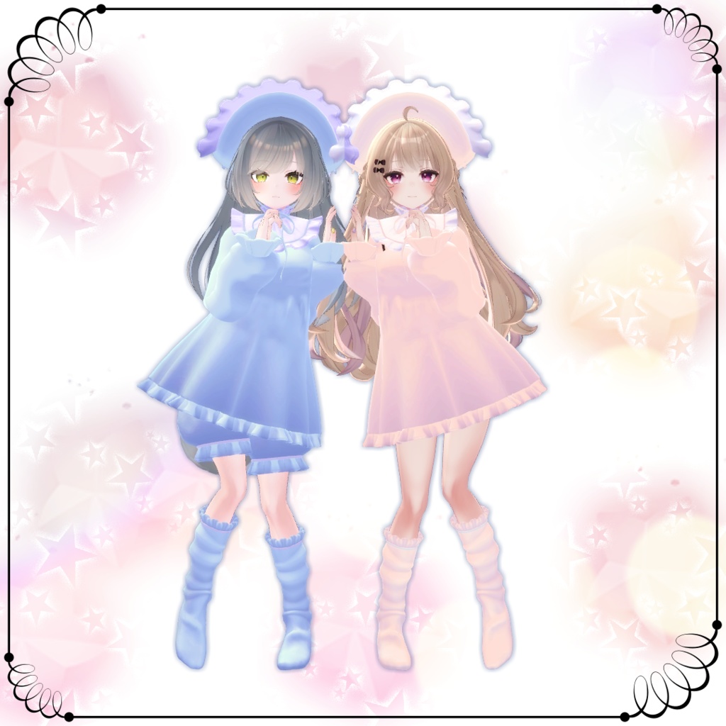 【複数アバター対応】すやすやドール