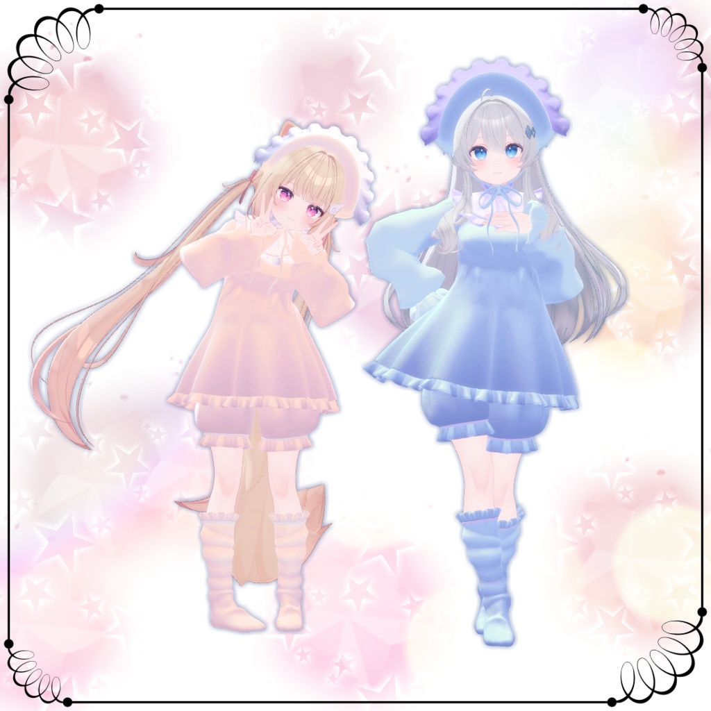 【複数アバター対応】すやすやドール