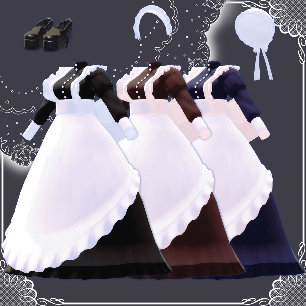 【複数アバター対応】ClassicMaid