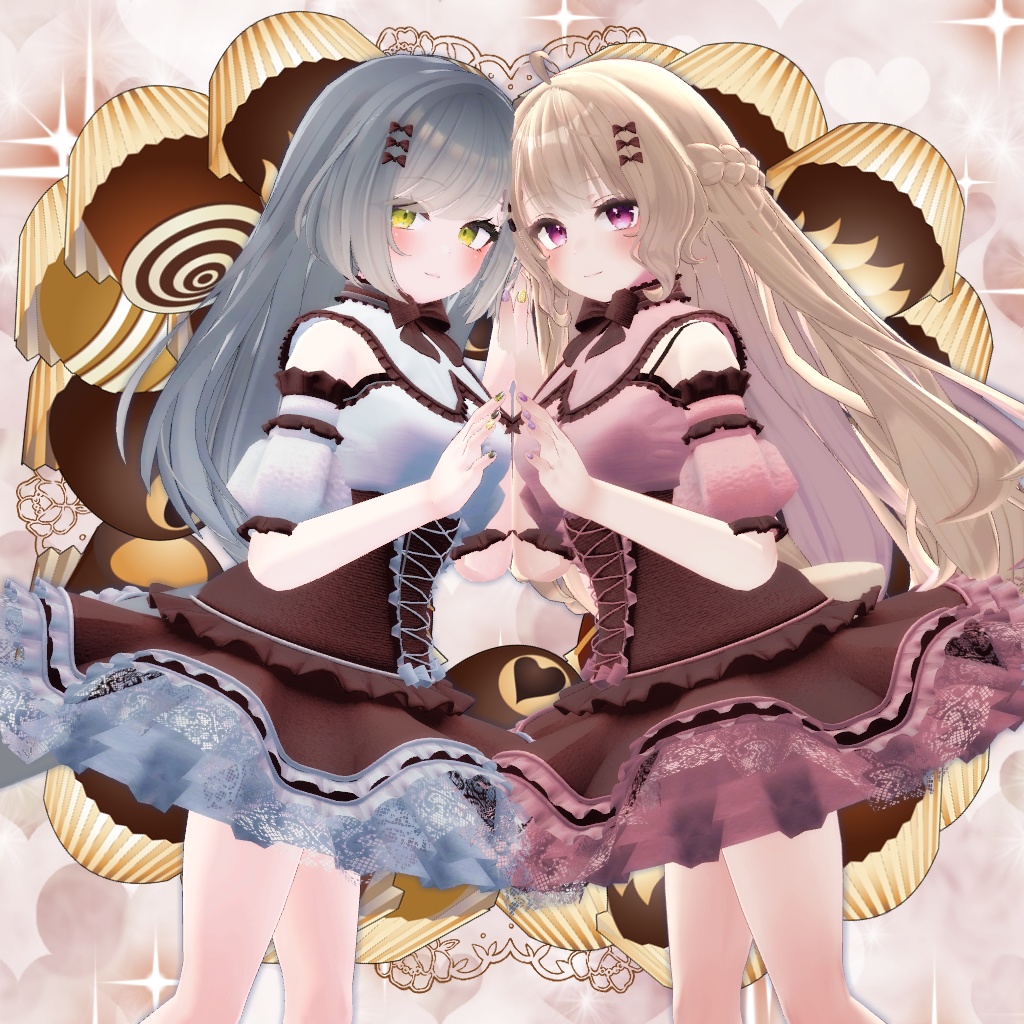 【複数アバター対応】ロマンティックショコラ