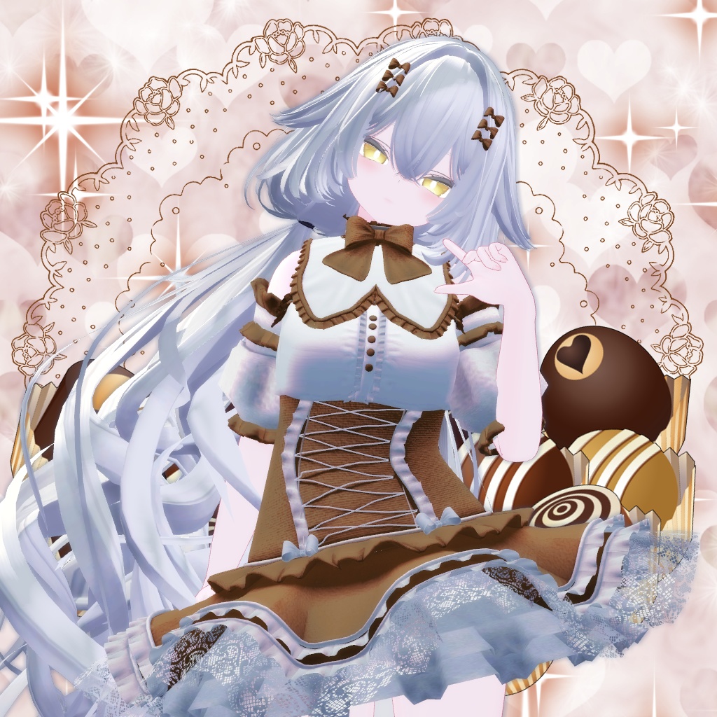 【複数アバター対応】ロマンティックショコラ
