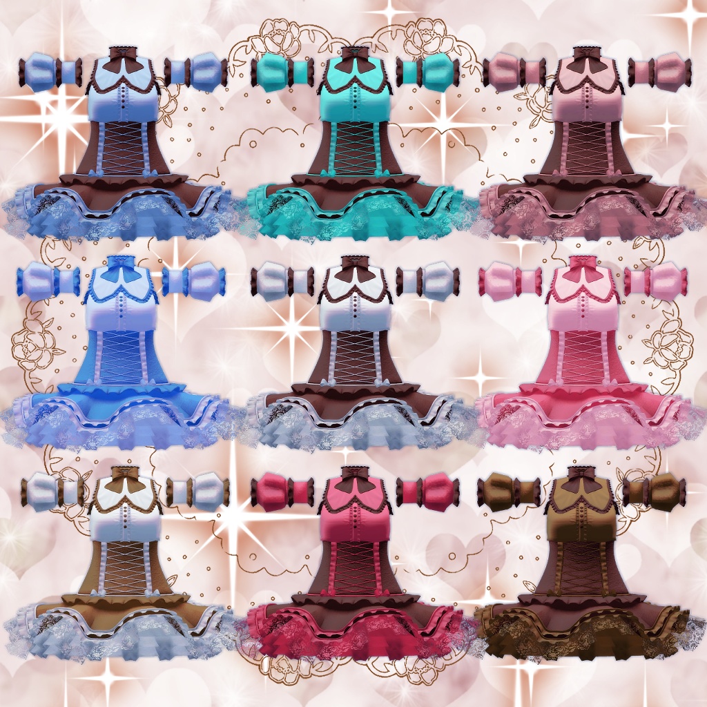 【複数アバター対応】ロマンティックショコラ