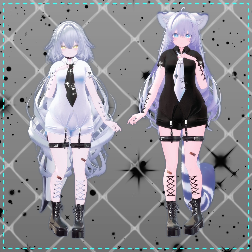 【複数アバター対応】drop punk -summer-