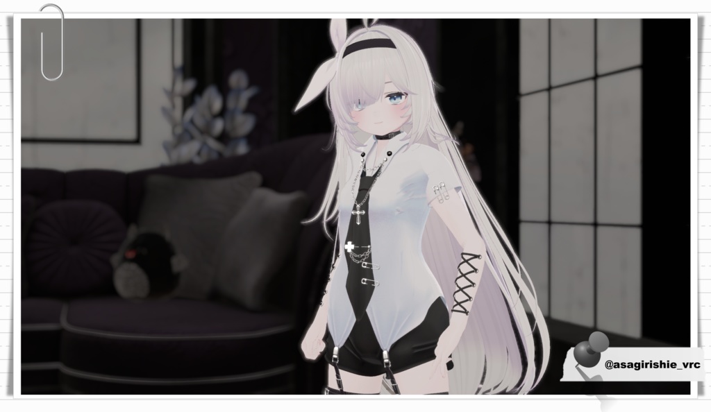 【複数アバター対応】drop punk -summer-