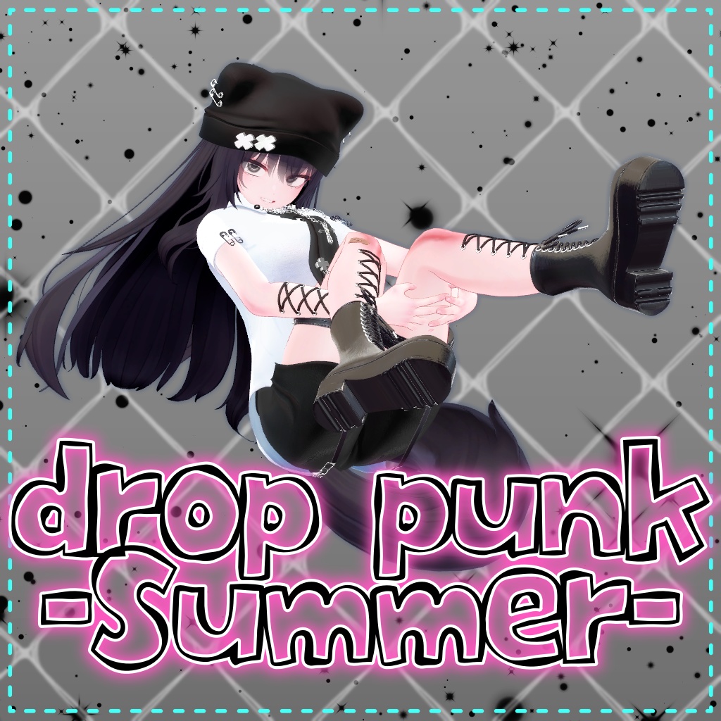 【複数アバター対応】drop punk -summer-
