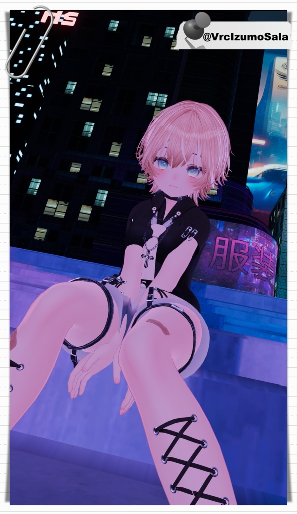 【複数アバター対応】drop punk -summer-