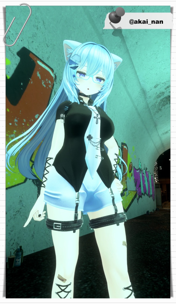 【複数アバター対応】drop punk -summer-