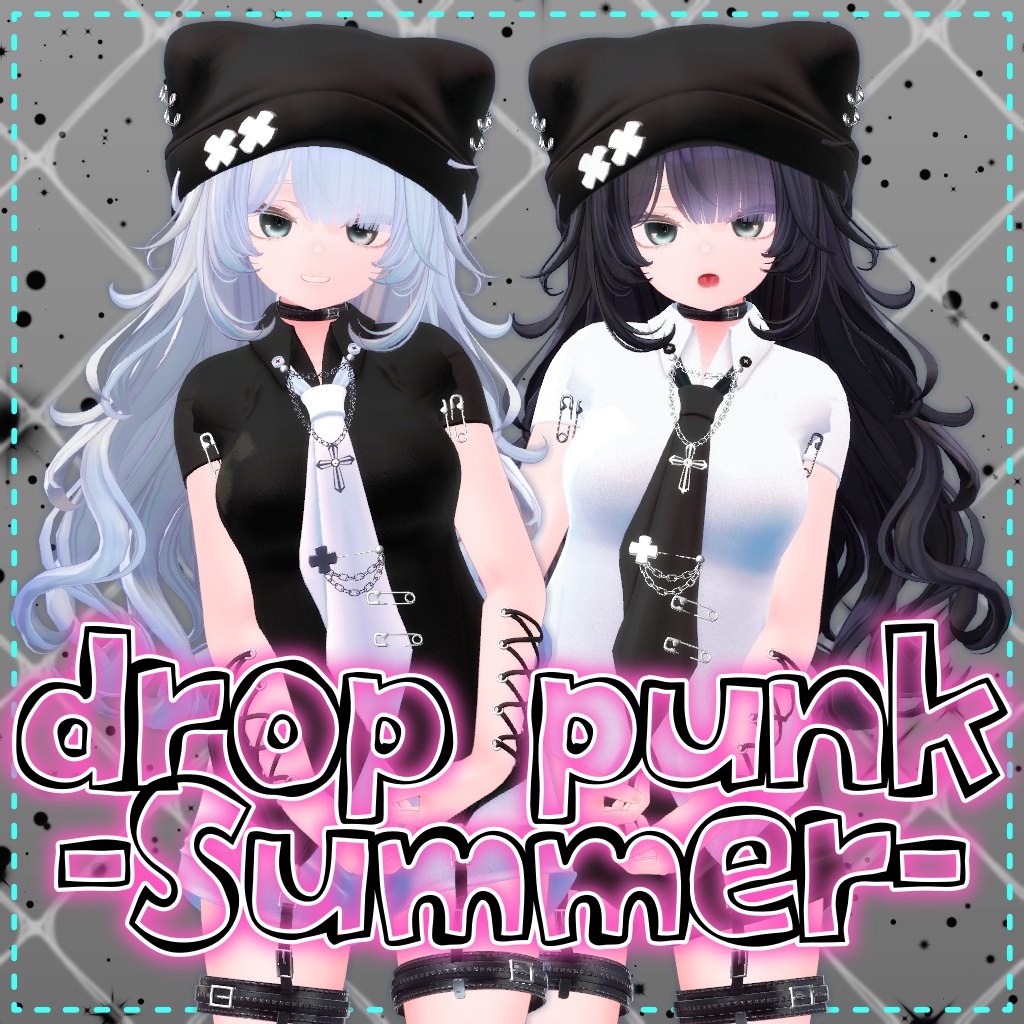 【複数アバター対応】drop punk　-summer-