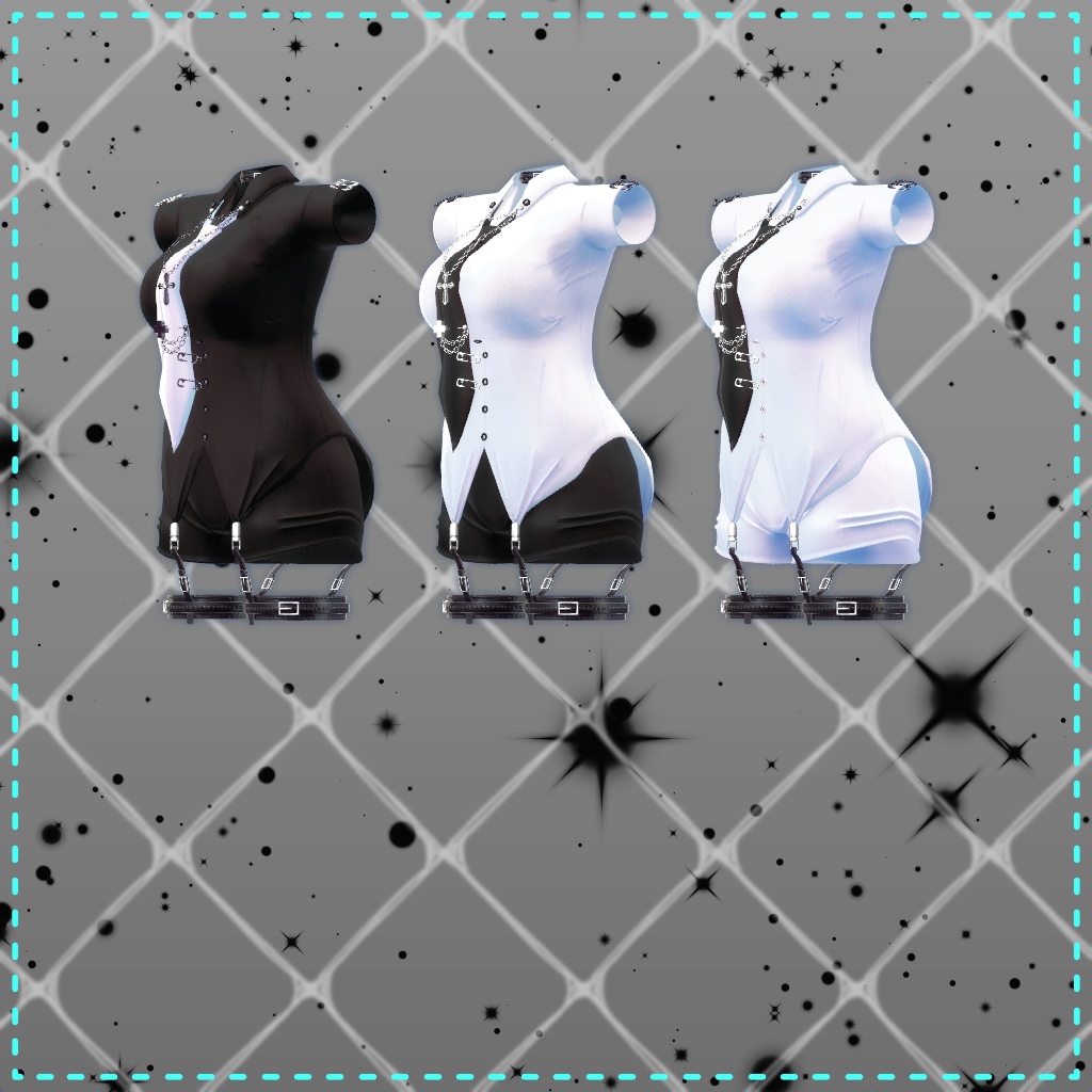 【複数アバター対応】drop punk -summer-