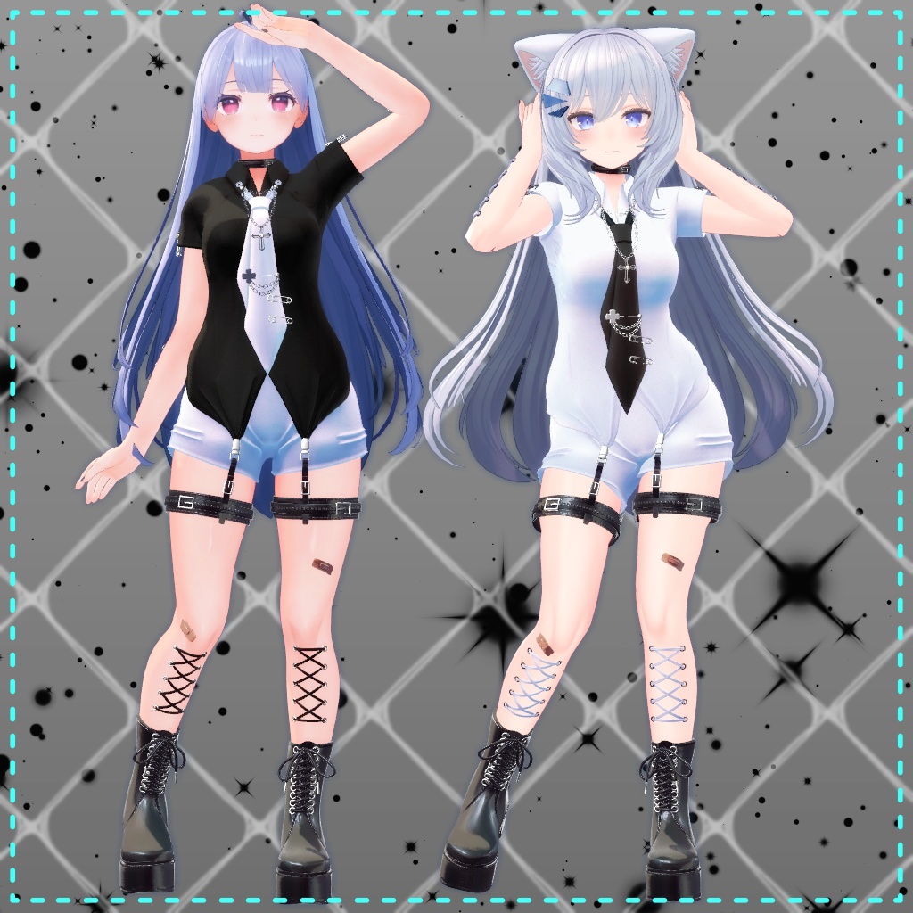 【複数アバター対応】drop punk -summer-