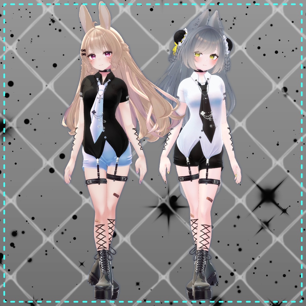 【複数アバター対応】drop punk -summer-