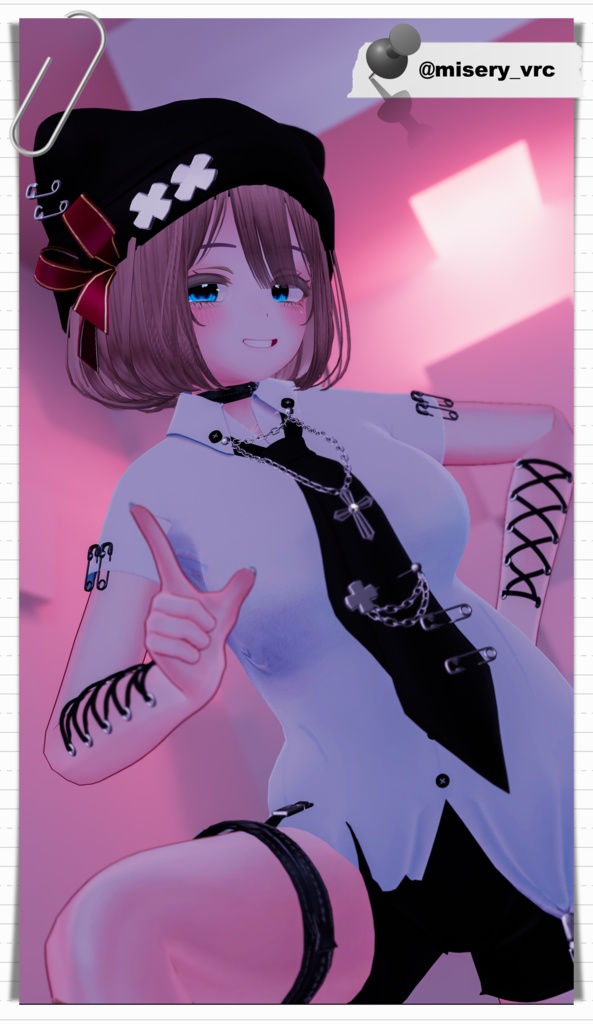 【複数アバター対応】drop punk -summer-