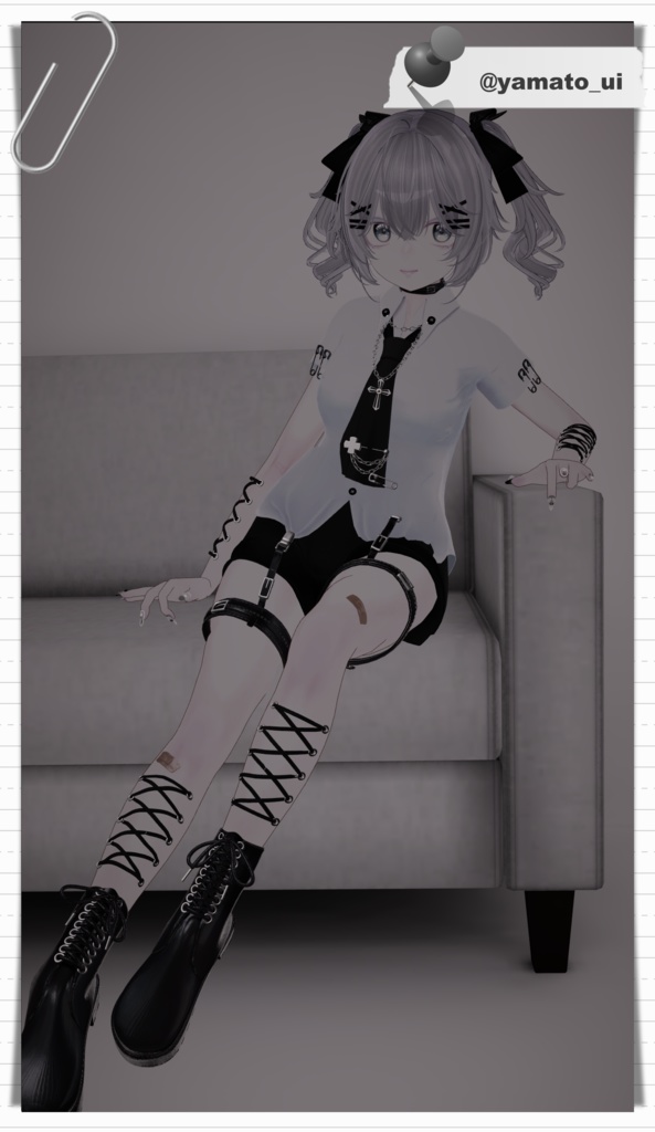 【複数アバター対応】drop punk -summer-