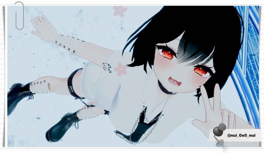 【複数アバター対応】drop punk -summer-