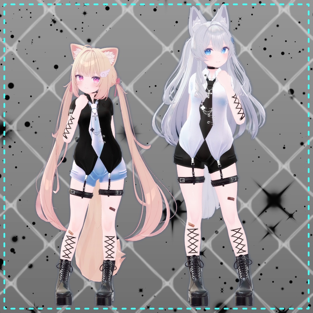 【複数アバター対応】drop punk -summer-