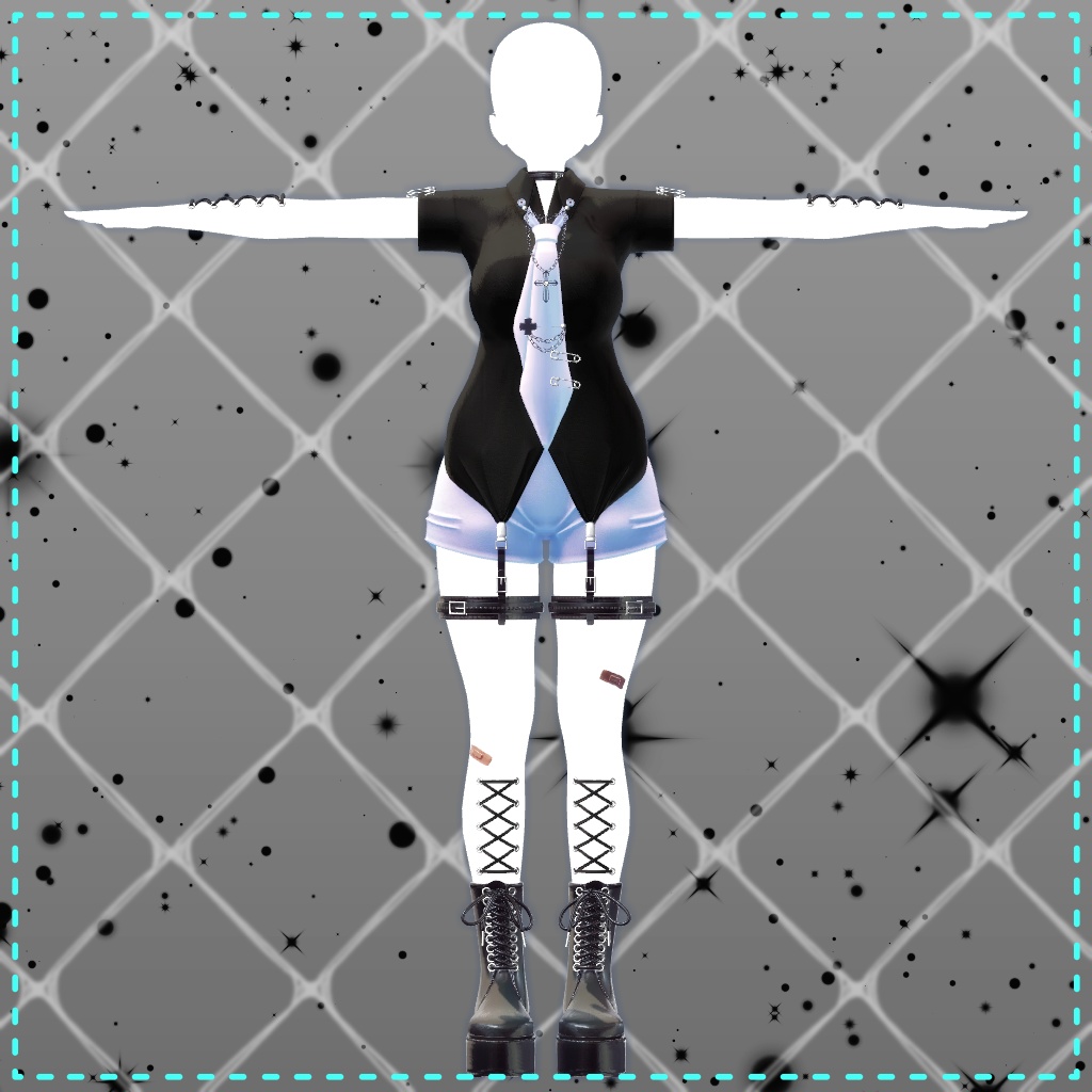 【複数アバター対応】drop punk -summer-