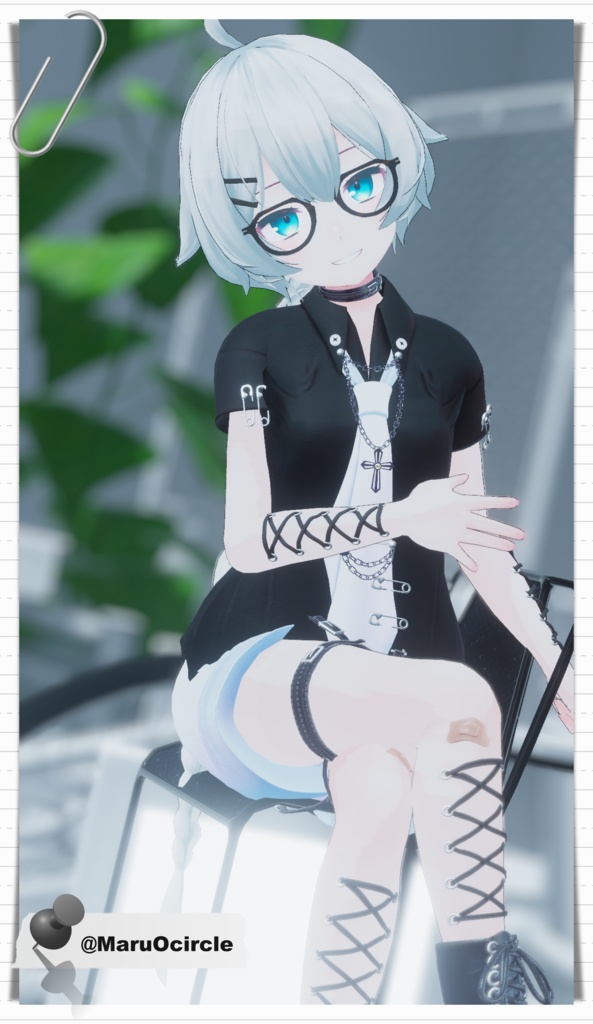 【複数アバター対応】drop punk -summer-