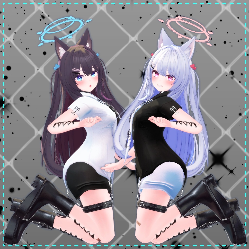 【複数アバター対応】drop punk -summer-