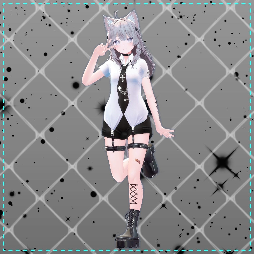 【複数アバター対応】drop punk -summer-