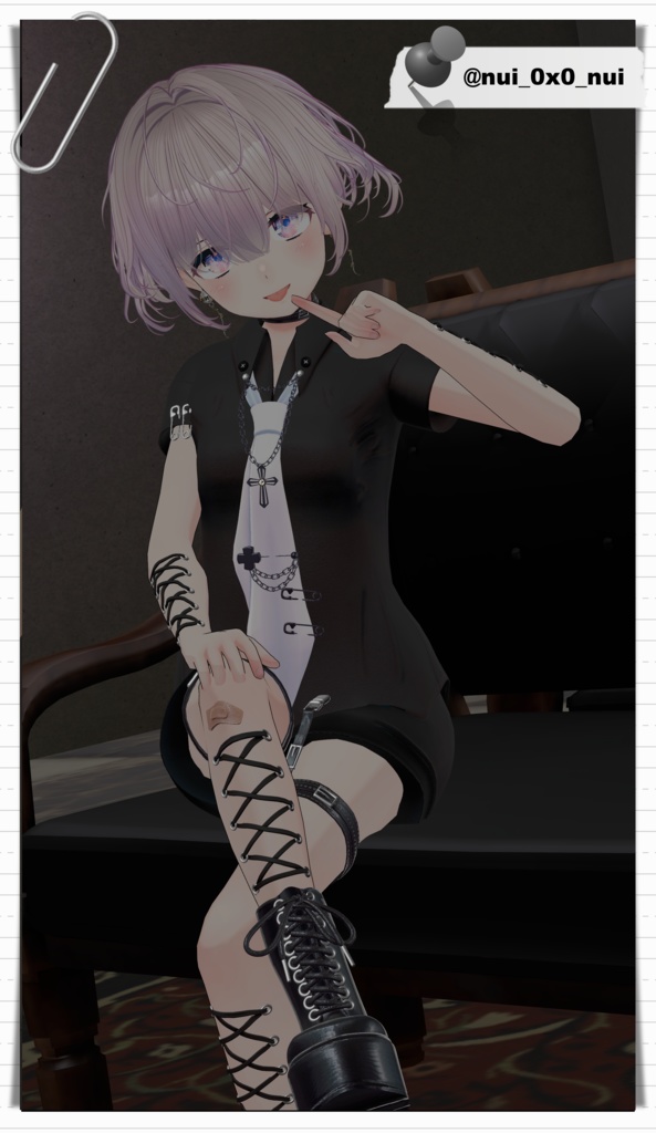 【複数アバター対応】drop punk -summer-