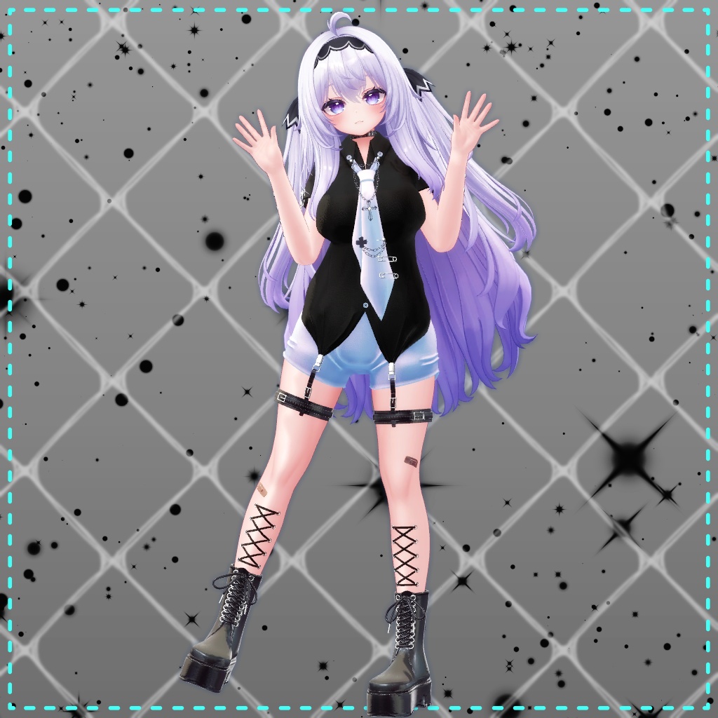 【複数アバター対応】drop punk -summer-