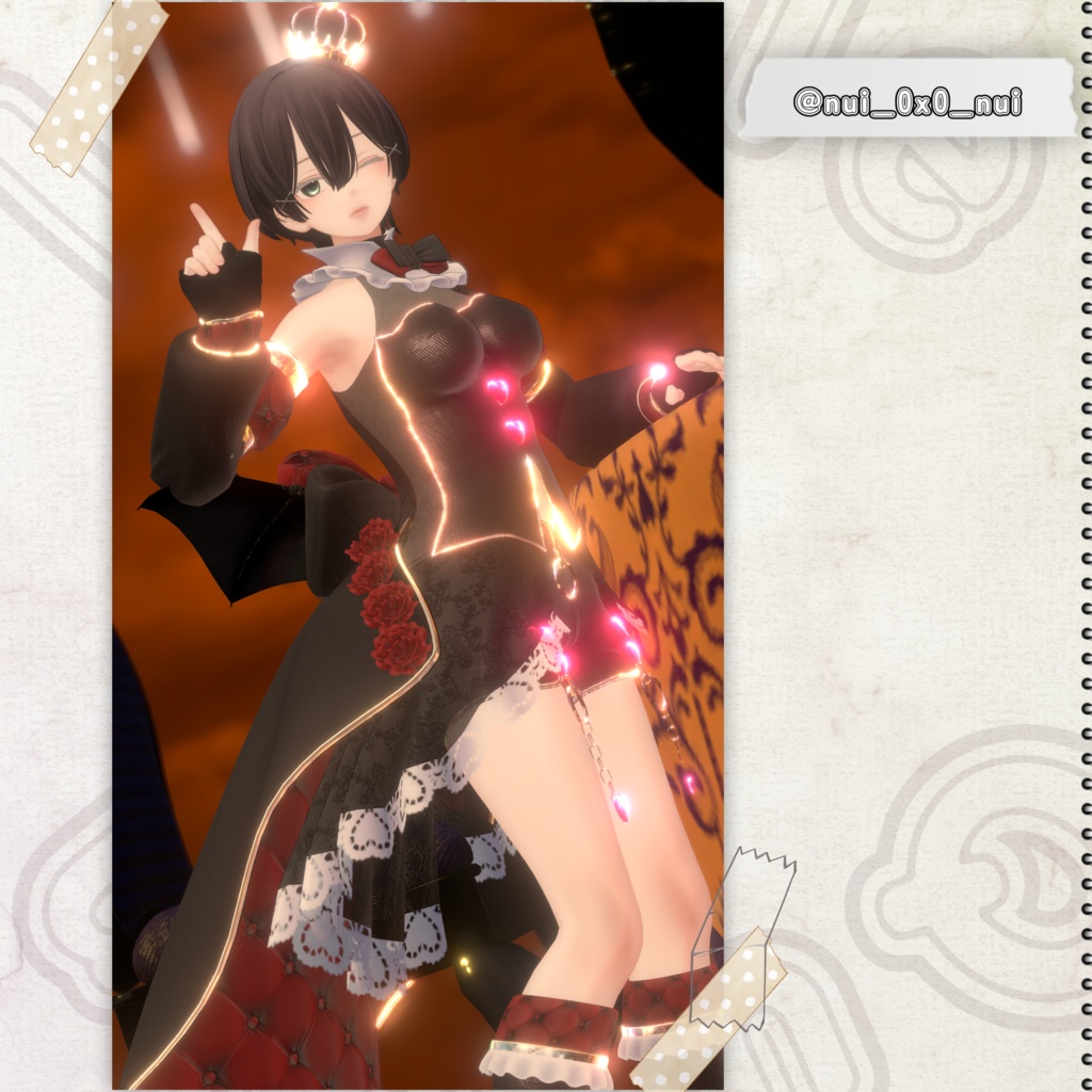 【複数アバター対応】LittleQueen