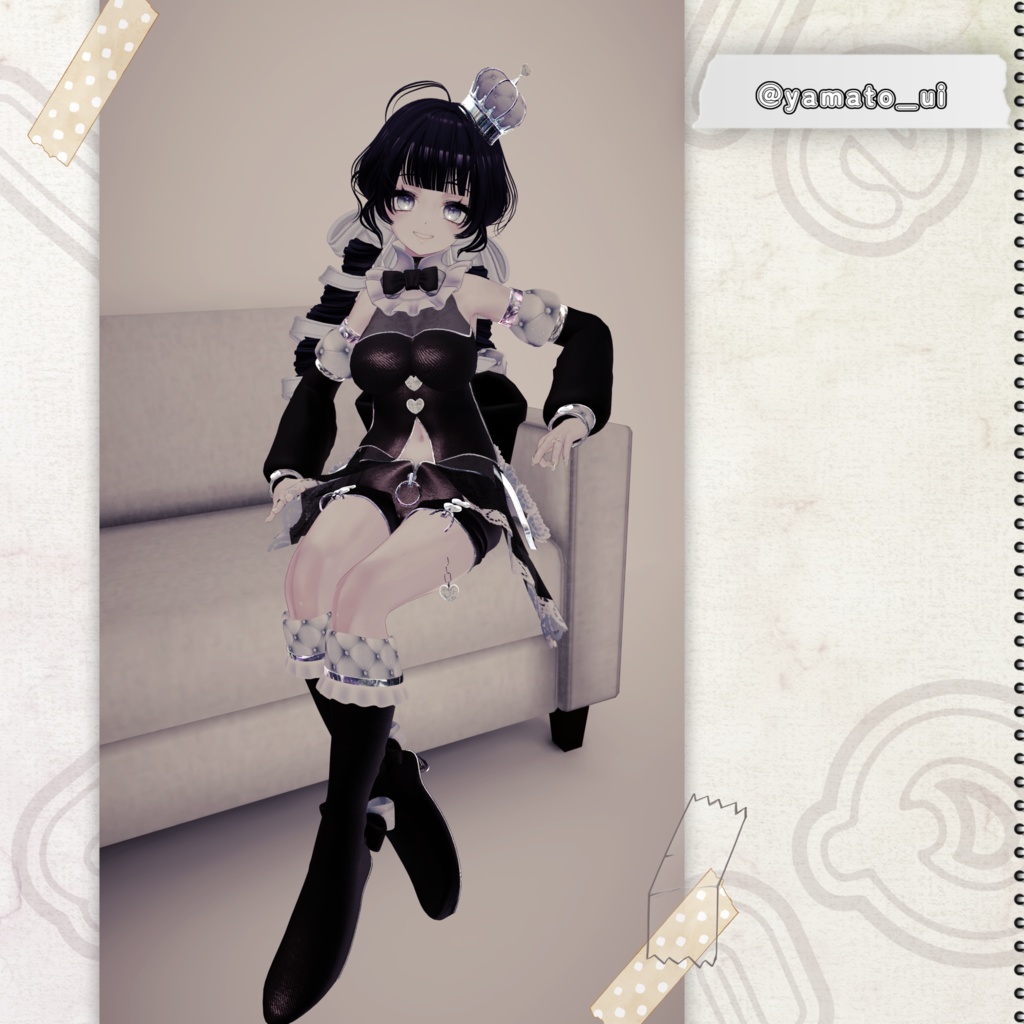 【複数アバター対応】LittleQueen