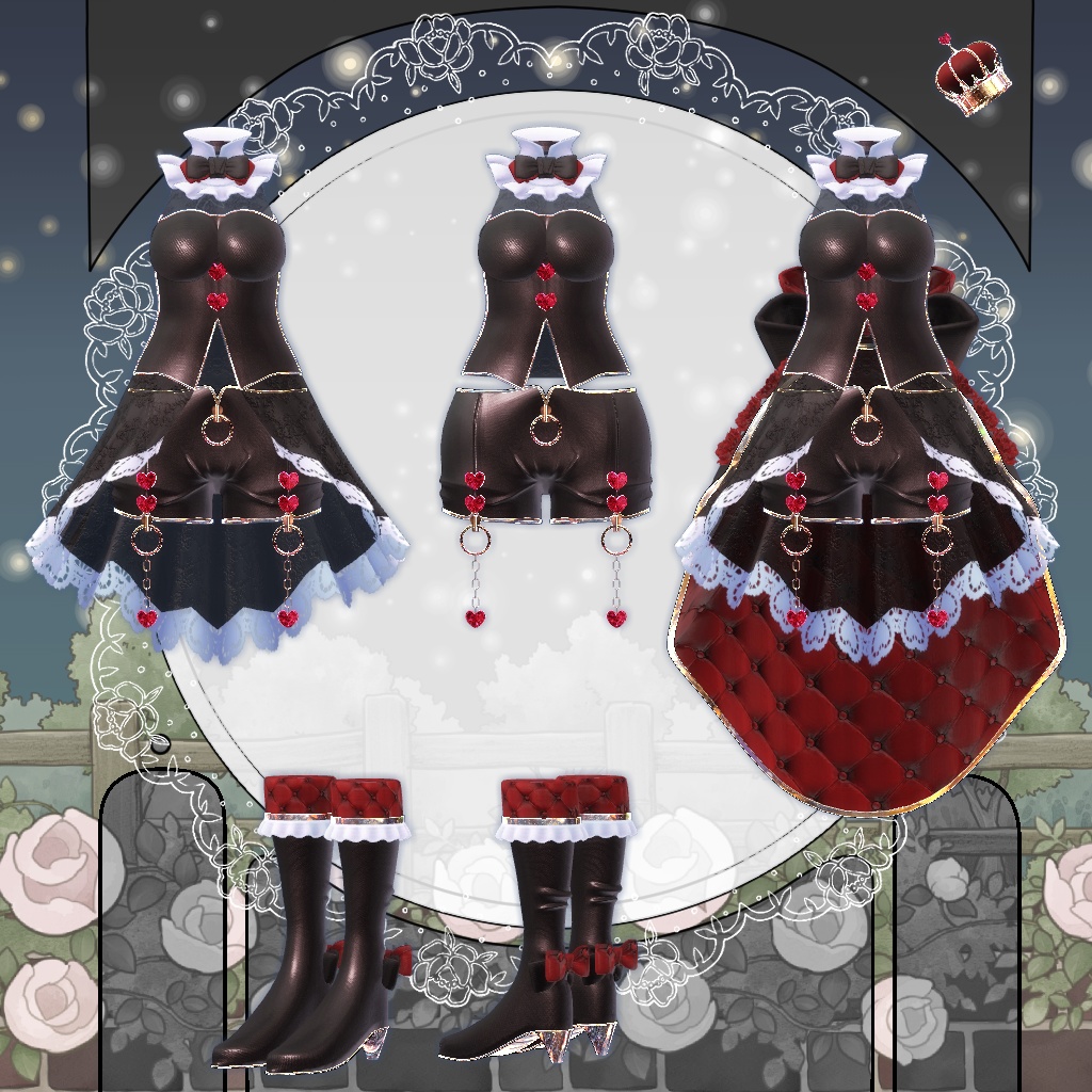 【複数アバター対応】LittleQueen